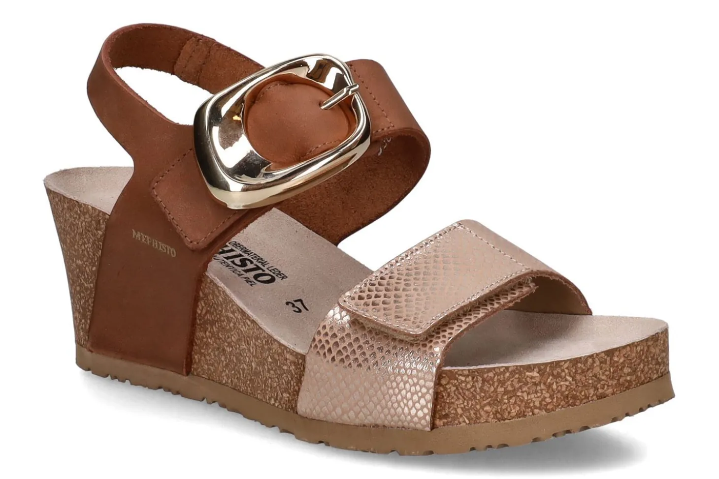 Sandalen met sleehak MEPHISTO
