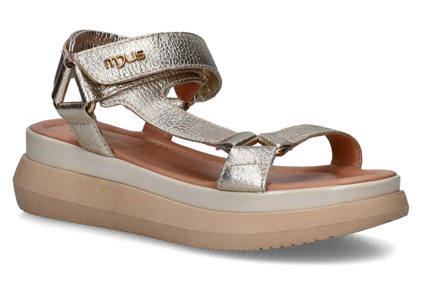 Sandalen met sleehak MJUS
