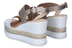 Sandalen met sleehak NEROGIARDINI