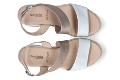 Sandalen met sleehak NEROGIARDINI