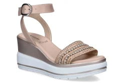 Sandalen met sleehak NEROGIARDINI