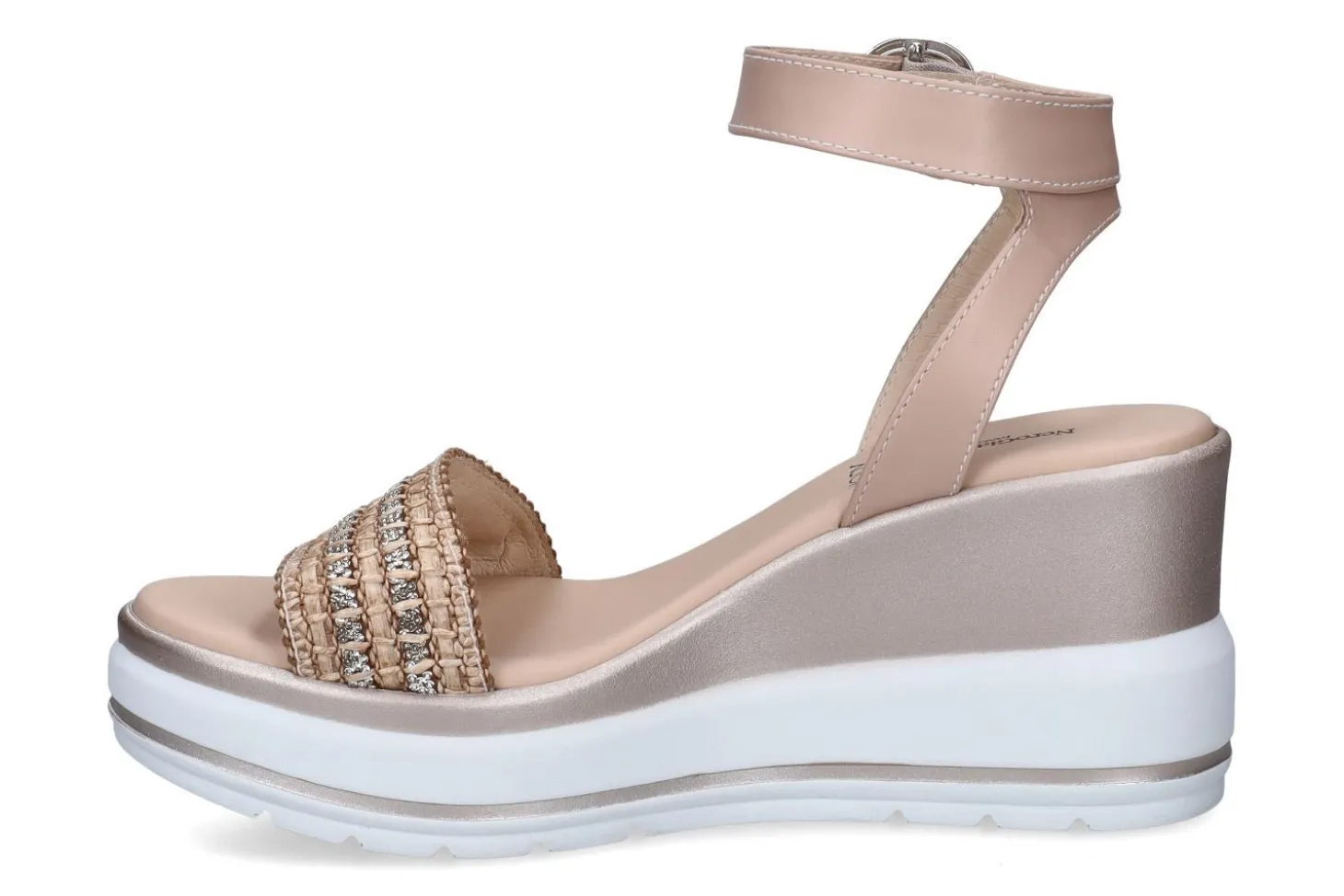 Sandalen met sleehak NEROGIARDINI