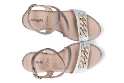 Sandalen met sleehak NEROGIARDINI