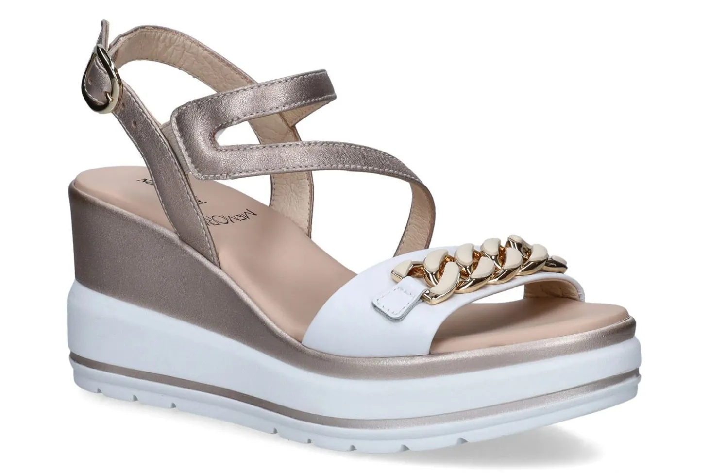Sandalen met sleehak NEROGIARDINI