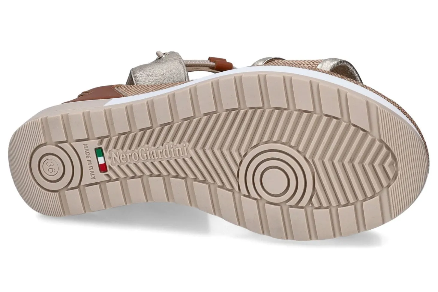 Sandalen met sleehak NEROGIARDINI