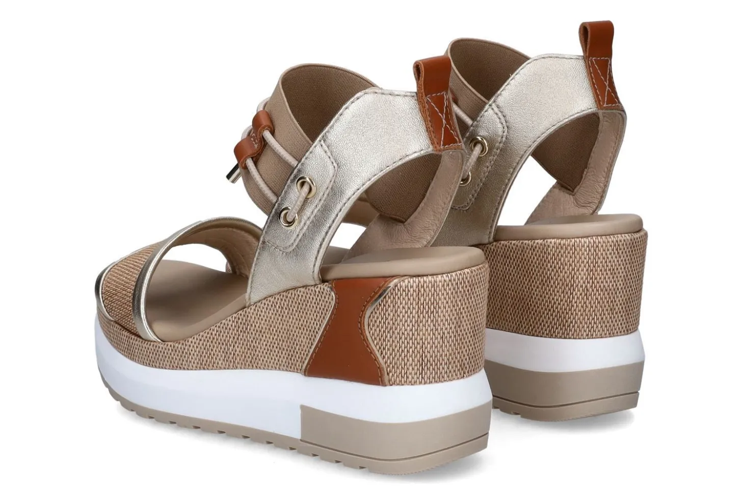 Sandalen met sleehak NEROGIARDINI