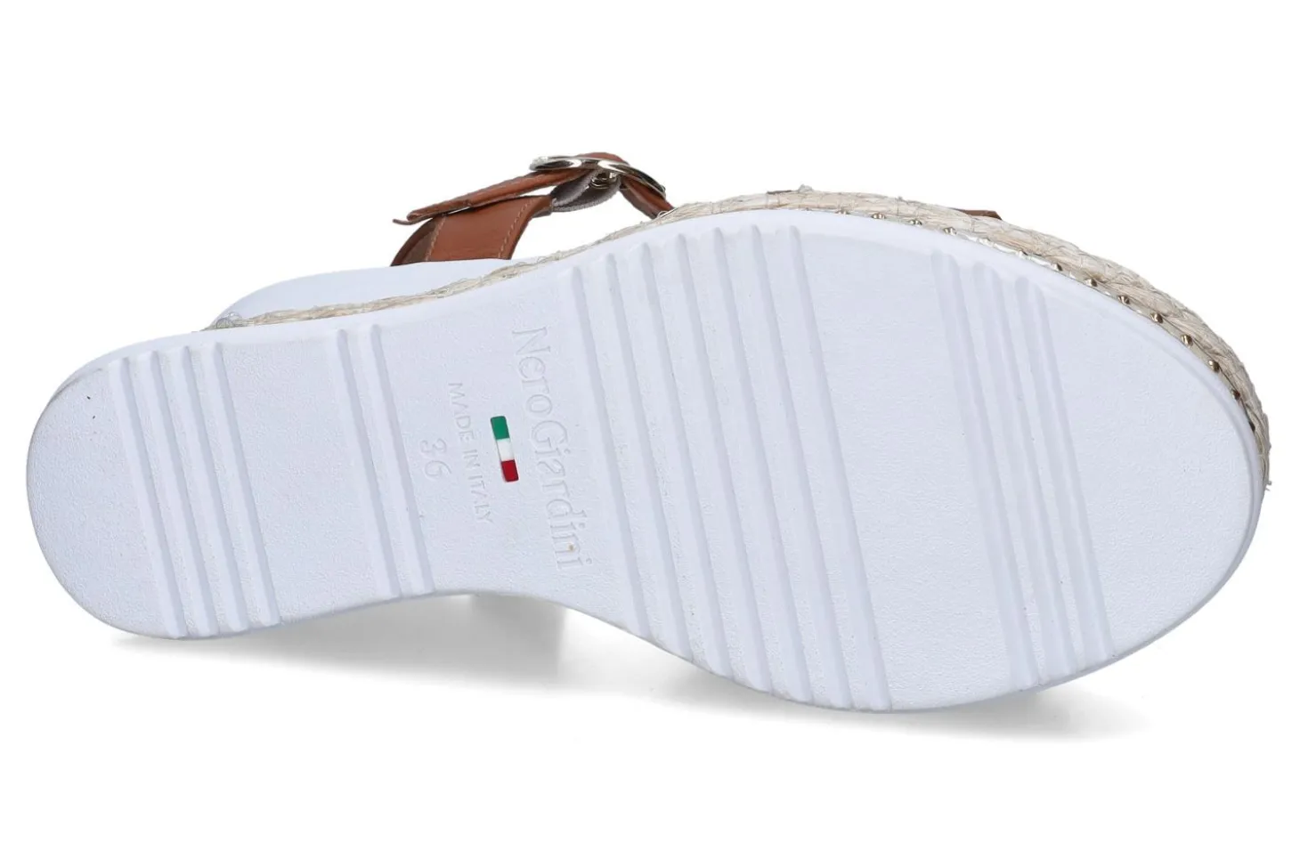 Sandalen met sleehak NEROGIARDINI