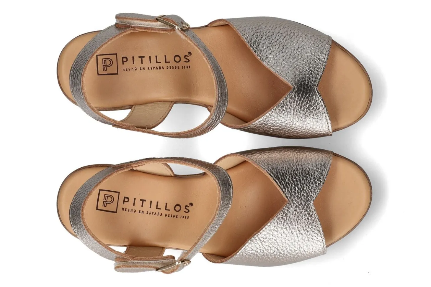 Sandalen met sleehak PITILLOS