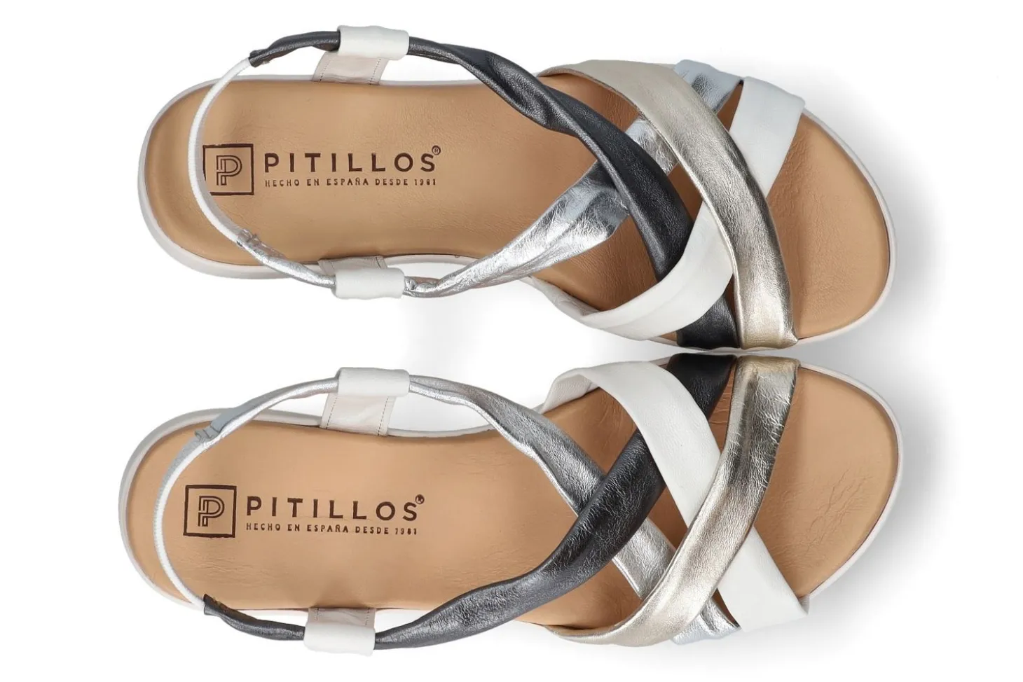 Sandalen met sleehak PITILLOS