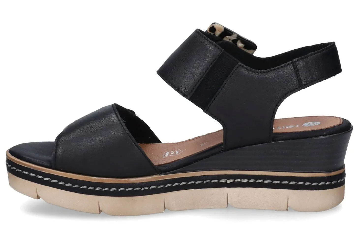 Sandalen met sleehak REMONTE