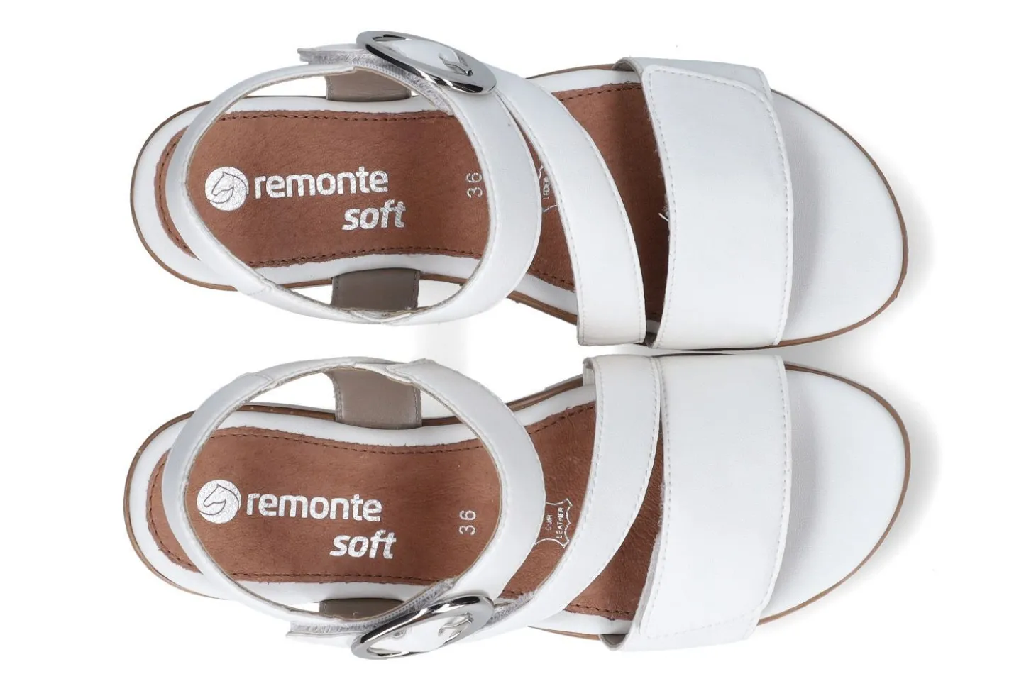 Sandalen met sleehak REMONTE