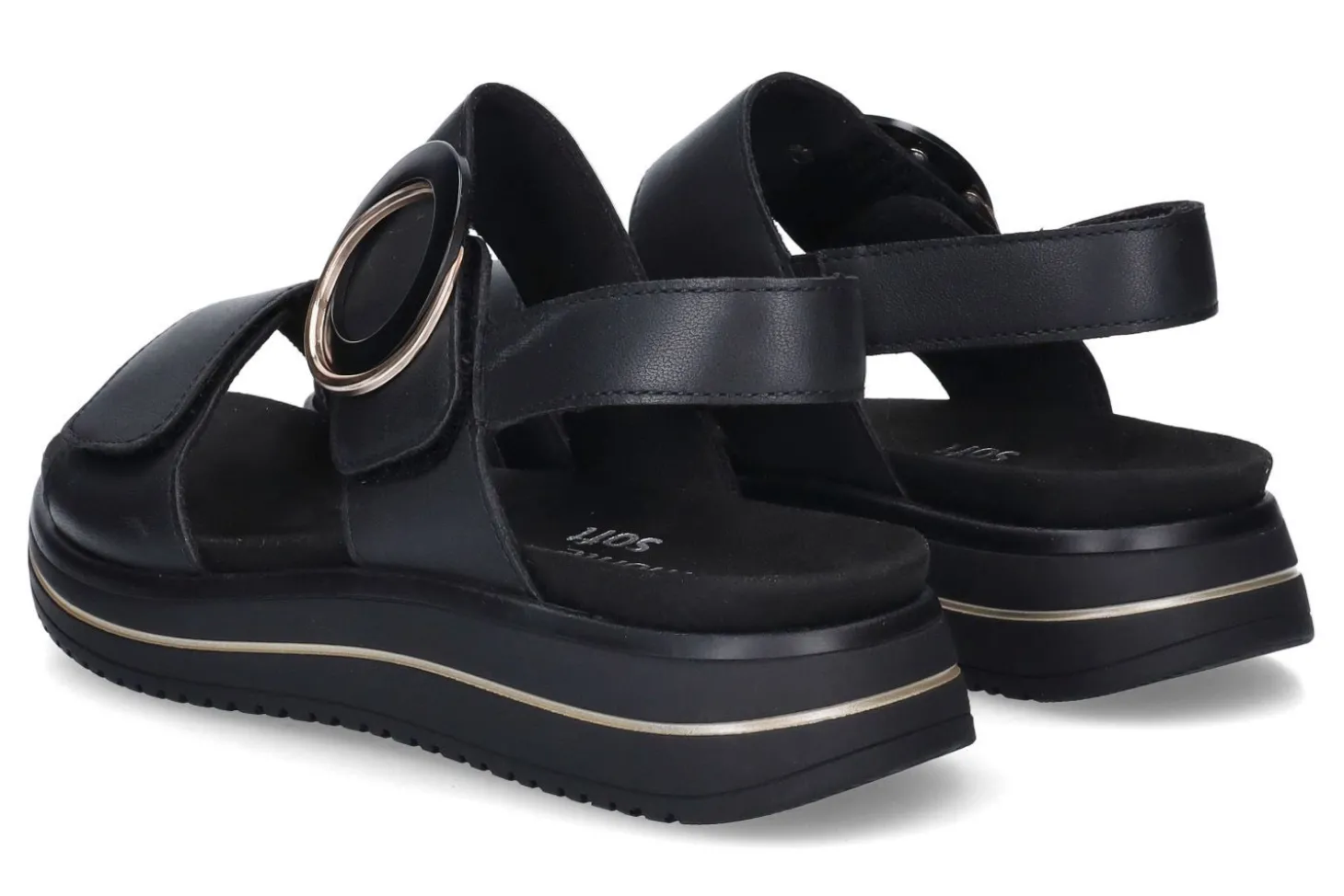 Sandalen met sleehak REMONTE