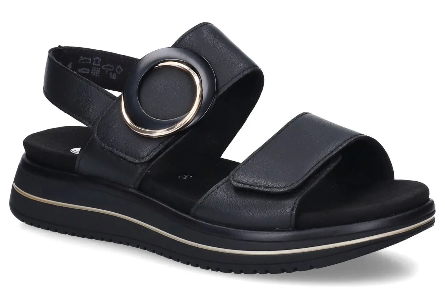 Sandalen met sleehak REMONTE