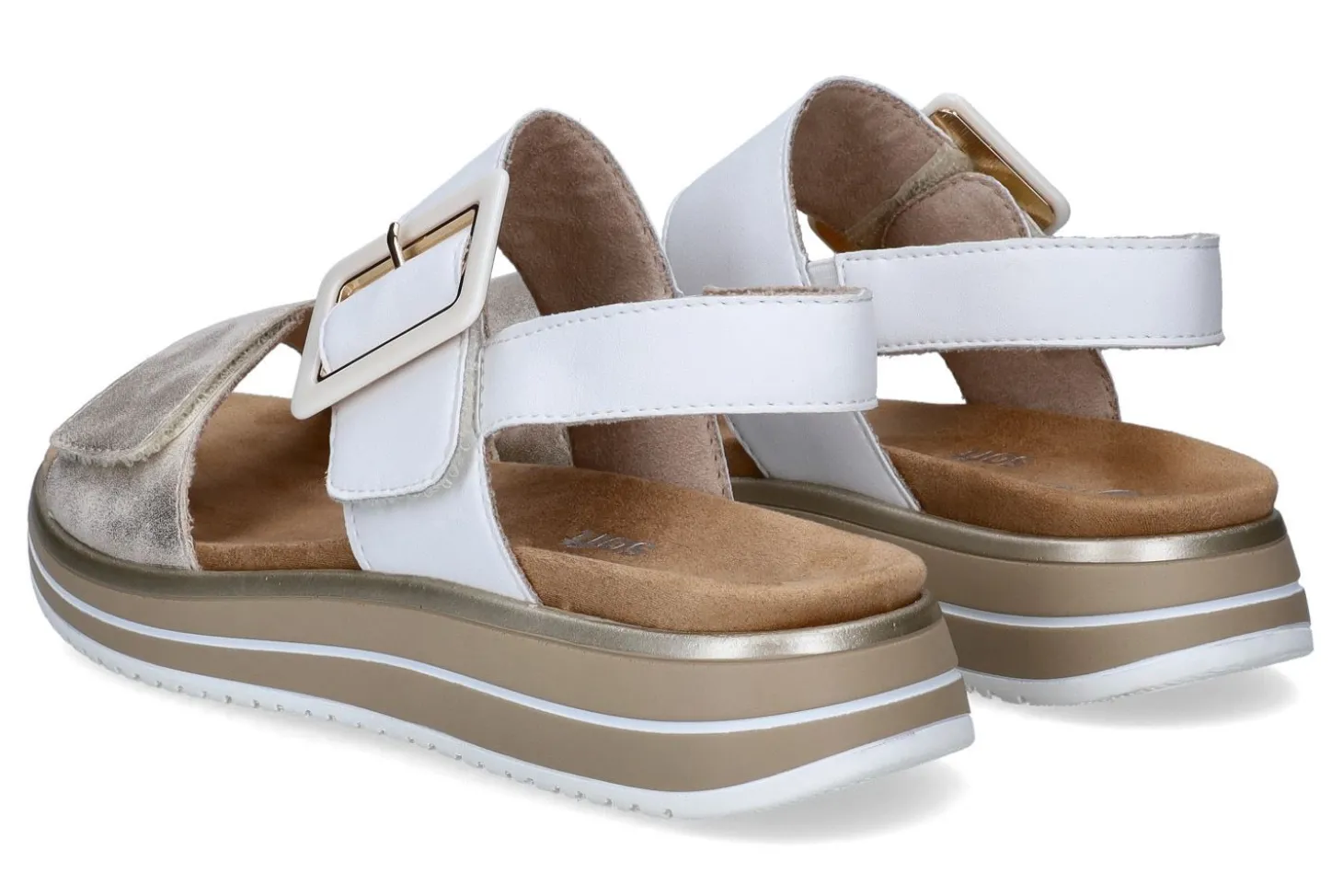 Sandalen met sleehak REMONTE