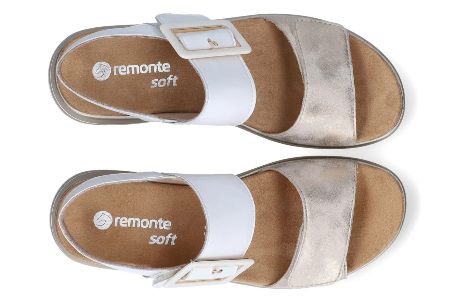 Sandalen met sleehak REMONTE