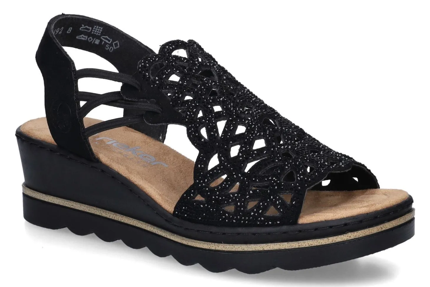 Sandalen met sleehak REMONTE