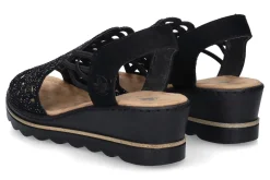 Sandalen met sleehak REMONTE