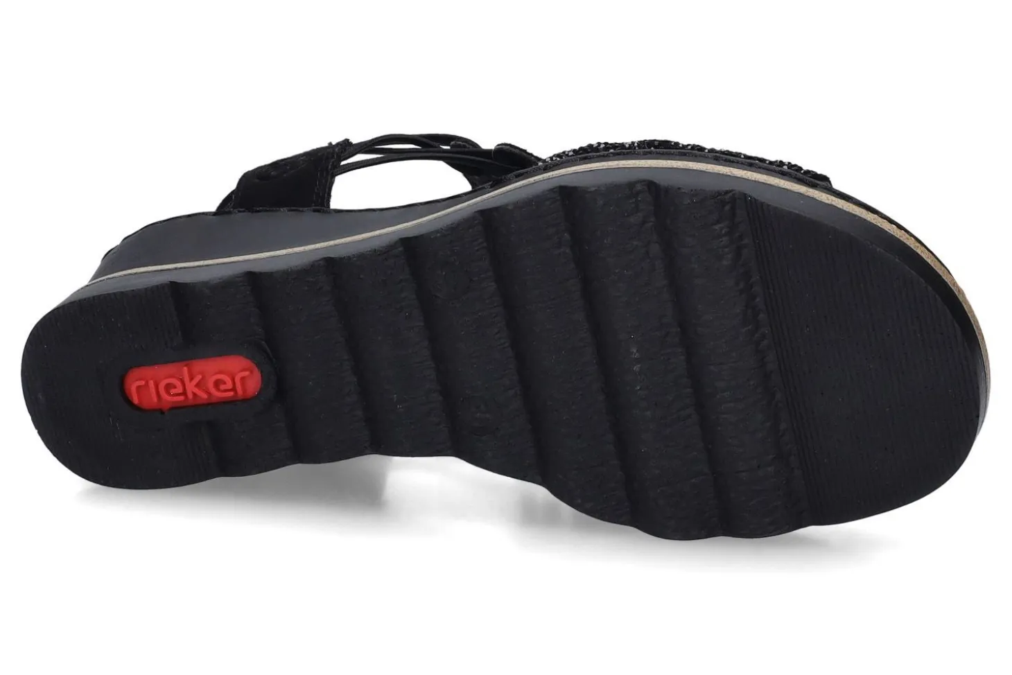 Sandalen met sleehak REMONTE