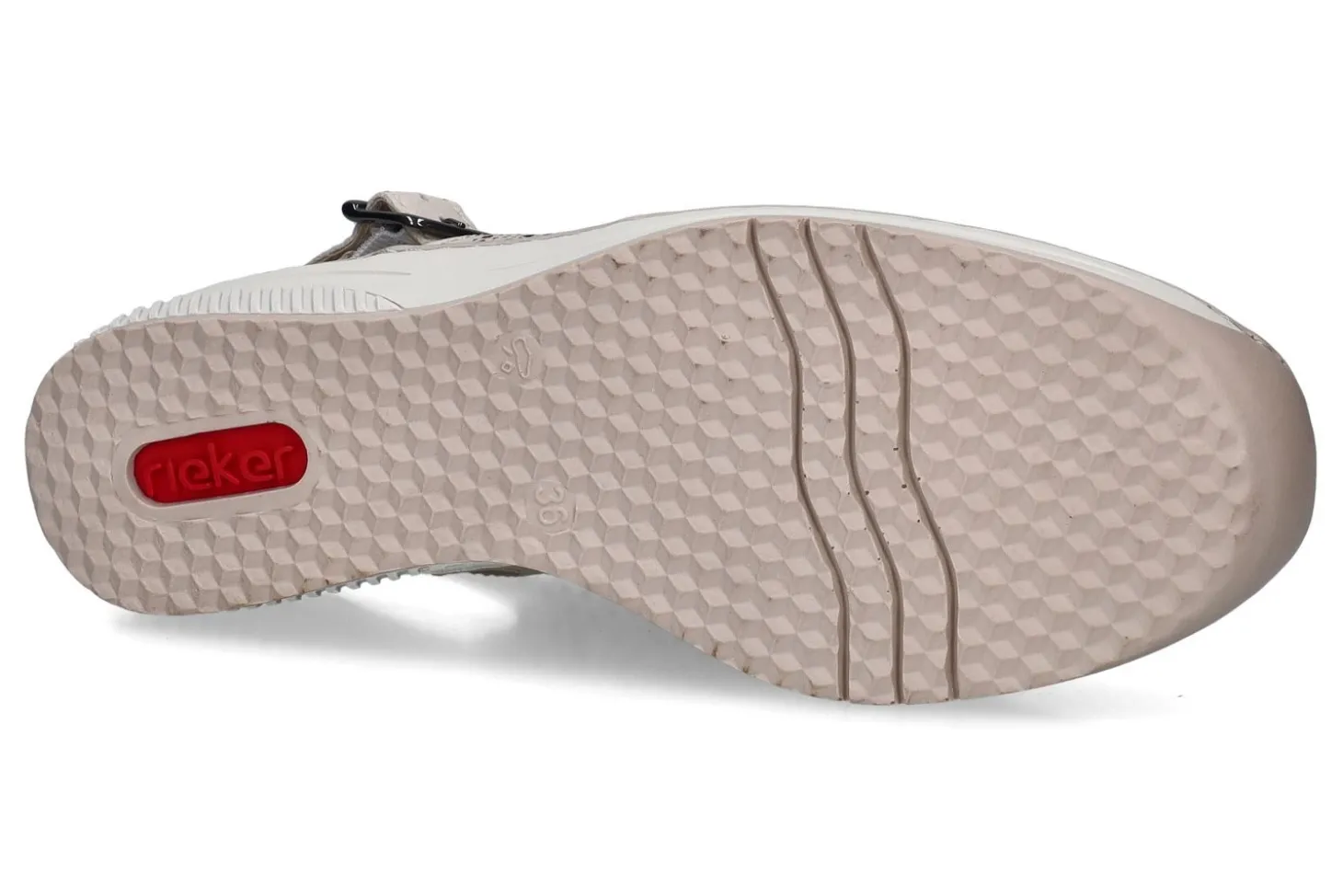 Sandalen met sleehak RIEKER
