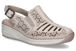 Sandalen met sleehak RIEKER