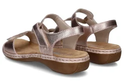 Sandalen met sleehak RIEKER