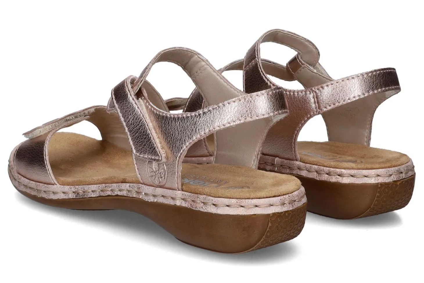 Sandalen met sleehak RIEKER