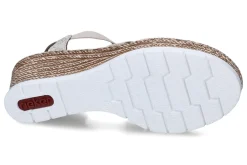 Sandalen met sleehak RIEKER