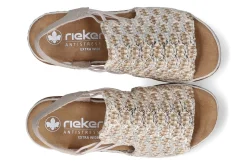 Sandalen met sleehak RIEKER