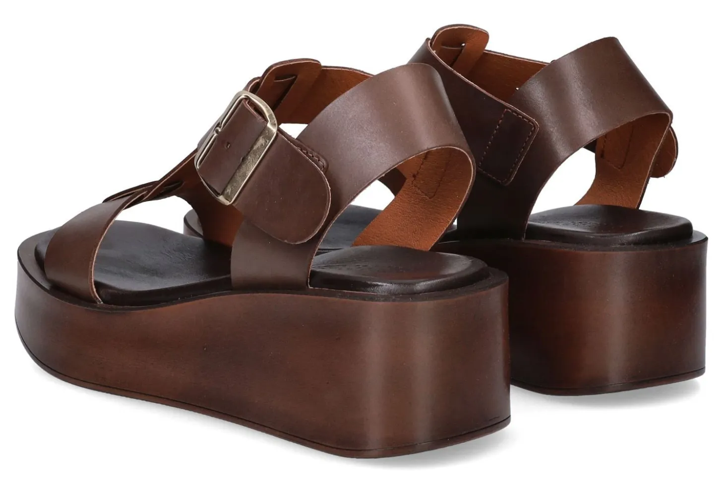 Sandalen met sleehak SWEET LEMON