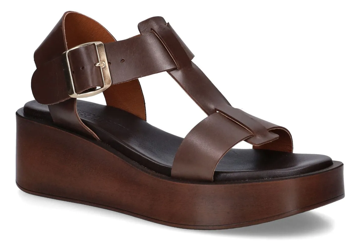 Sandalen met sleehak SWEET LEMON