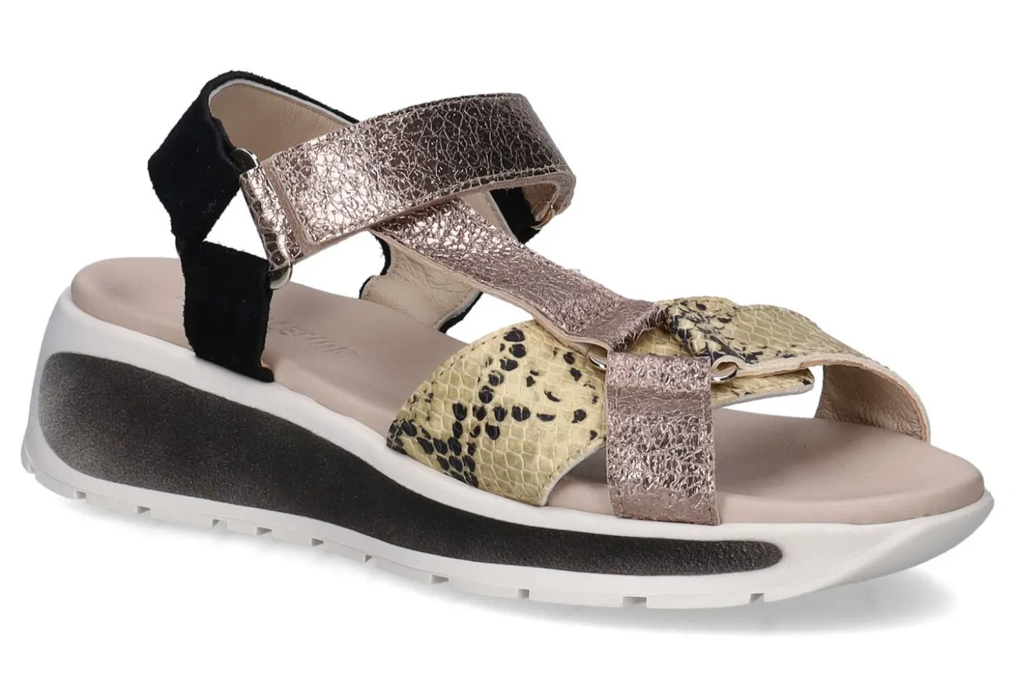 Sandalen met sleehak SWEET LEMON