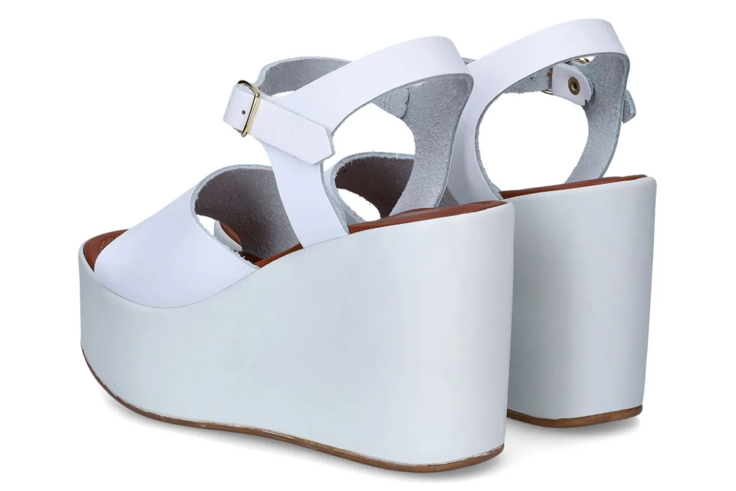 Sandalen met sleehak SWEET LEMON