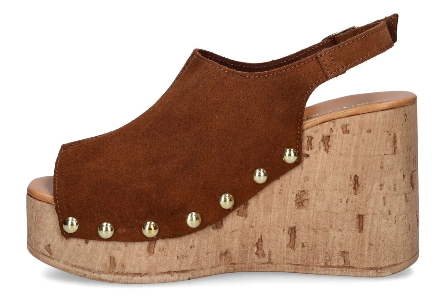 Sandalen met sleehak SWEET LEMON