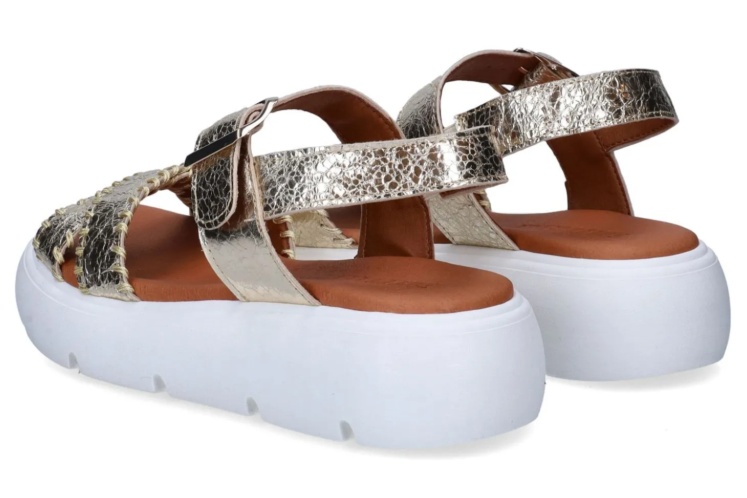 Sandalen met sleehak SWEET LEMON