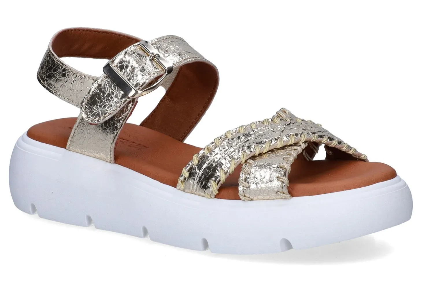 Sandalen met sleehak SWEET LEMON