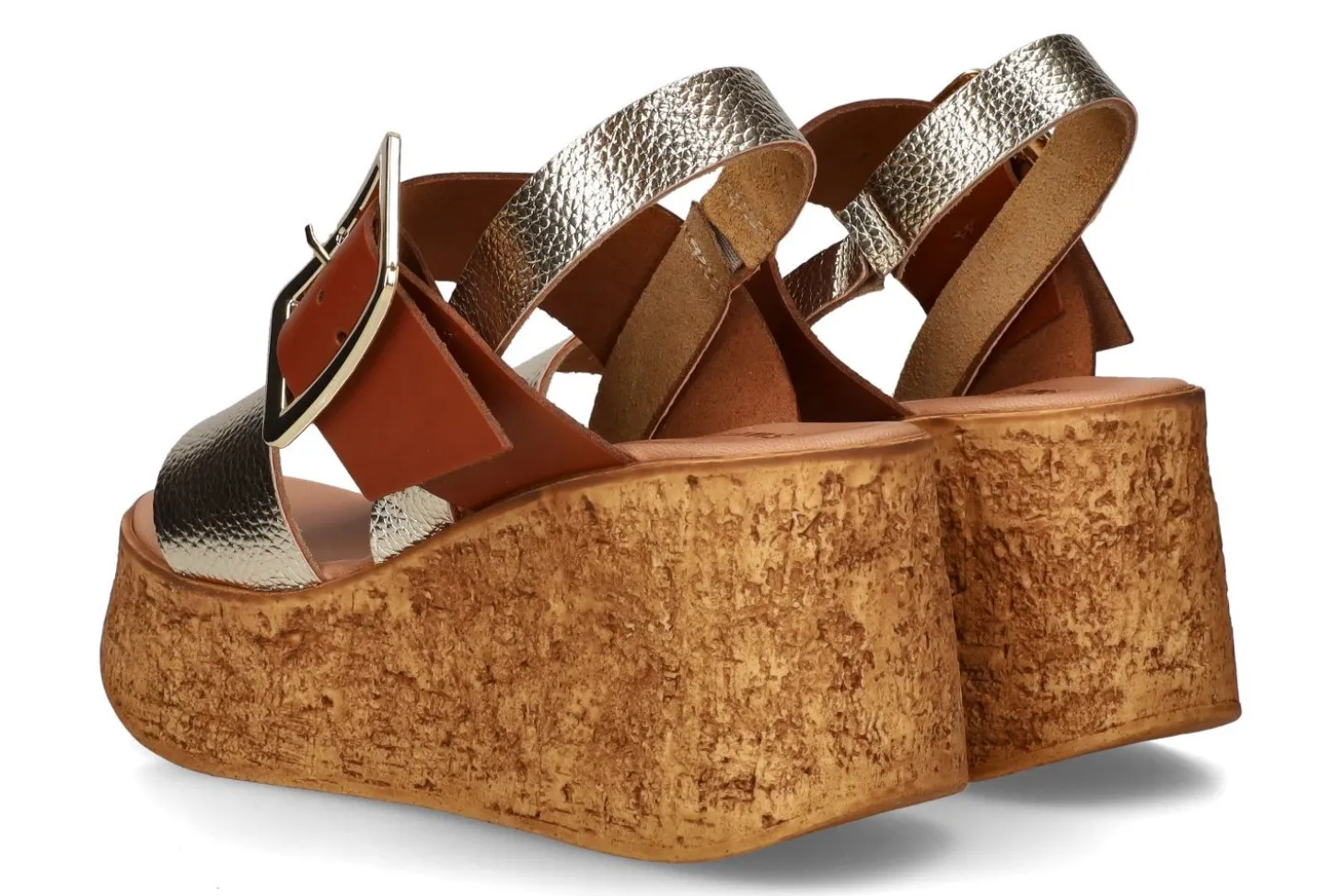 Sandalen met sleehak SWEET LEMON