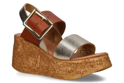 Sandalen met sleehak SWEET LEMON