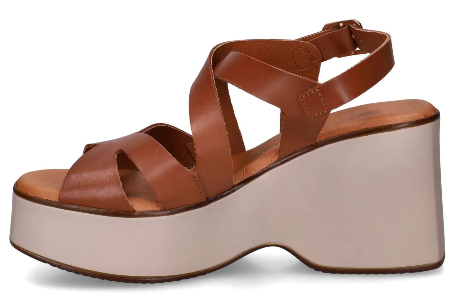Sandalen met sleehak SWEET LEMON