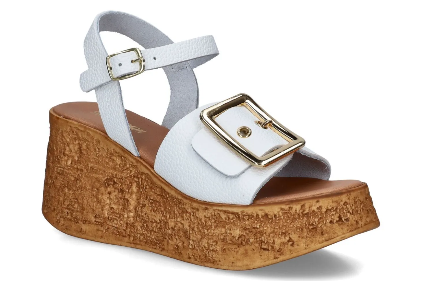 Sandalen met sleehak SWEET LEMON