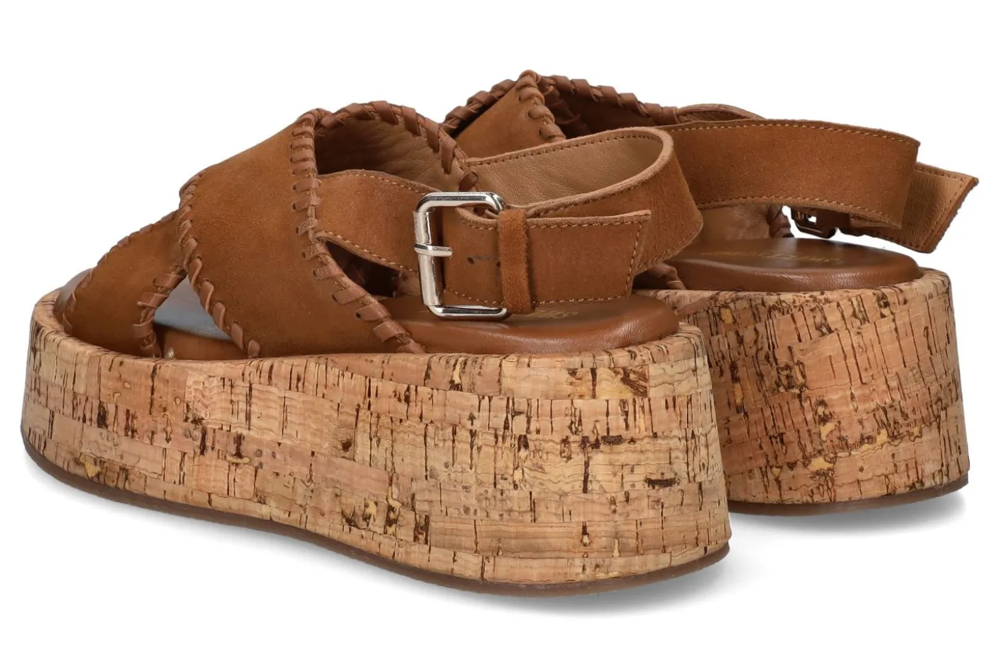Sandalen met sleehak SWEET LEMON