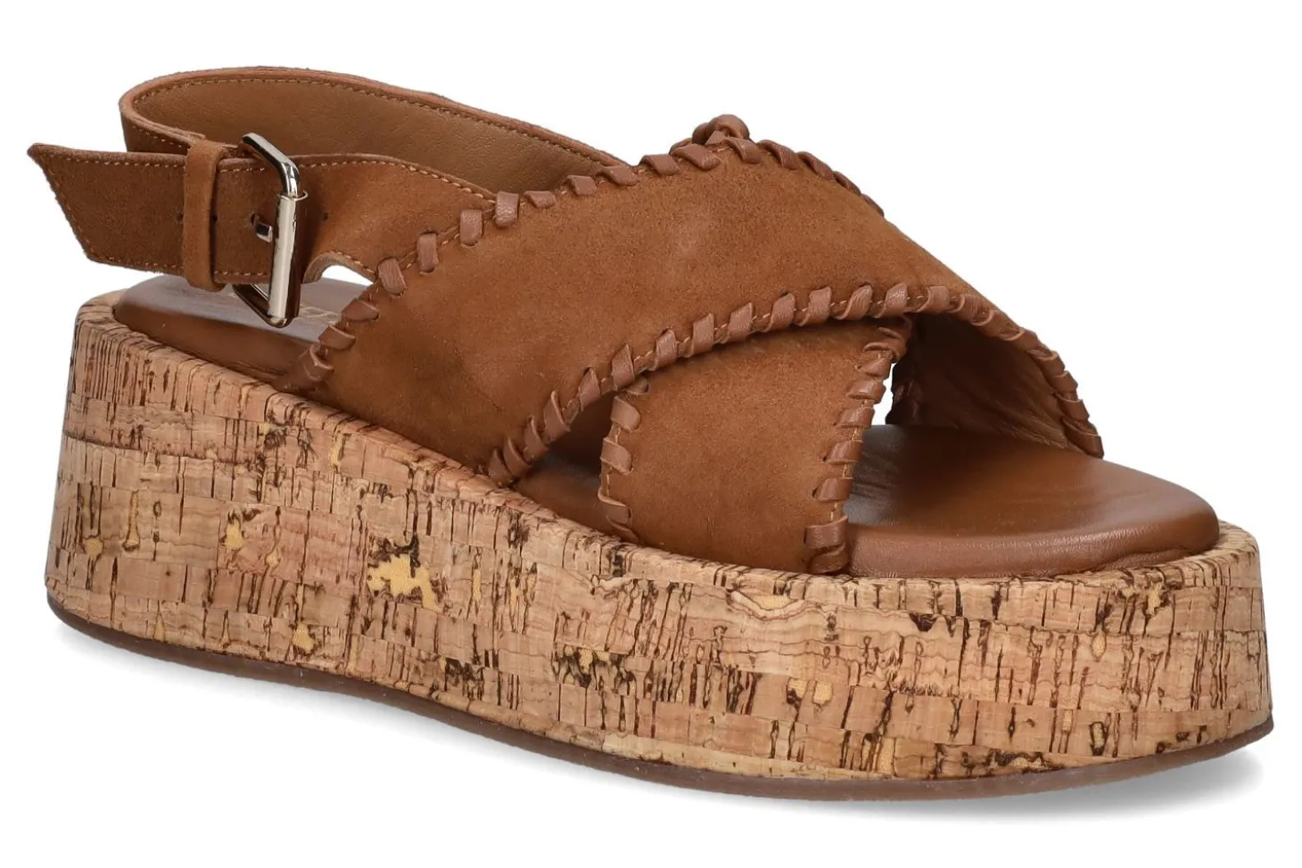 Sandalen met sleehak SWEET LEMON