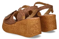 Sandalen met sleehak SWEET LEMON