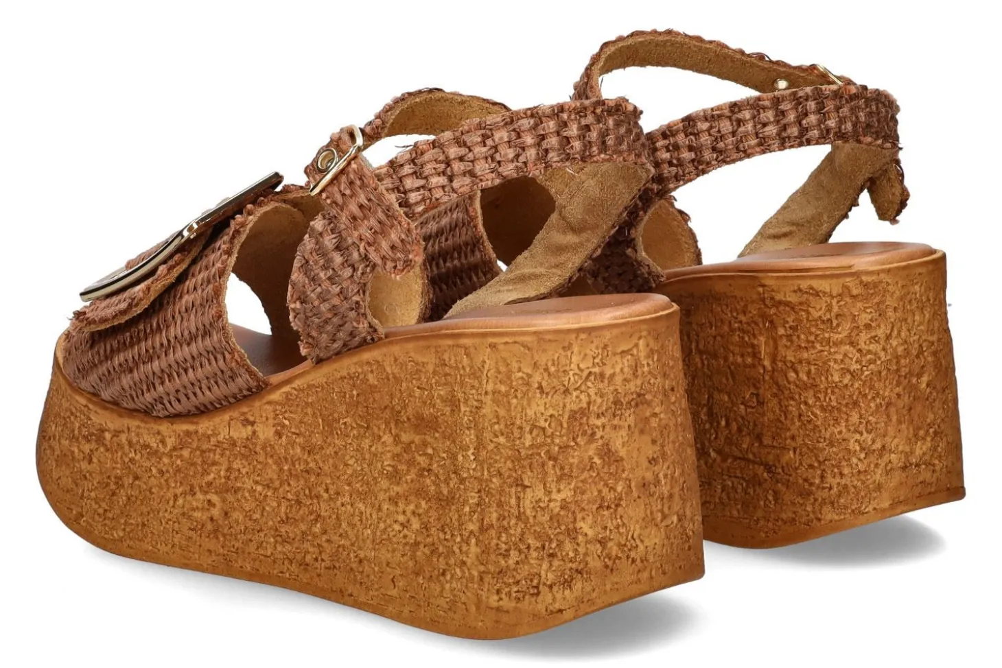 Sandalen met sleehak SWEET LEMON