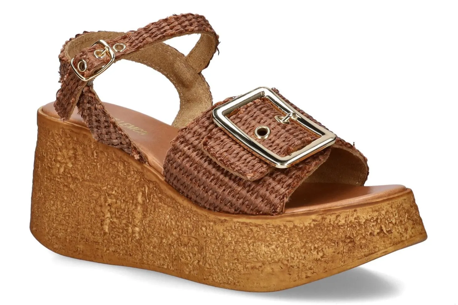Sandalen met sleehak SWEET LEMON