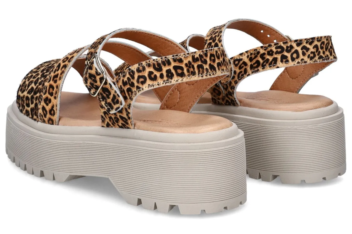 Sandalen met sleehak SWEET LEMON