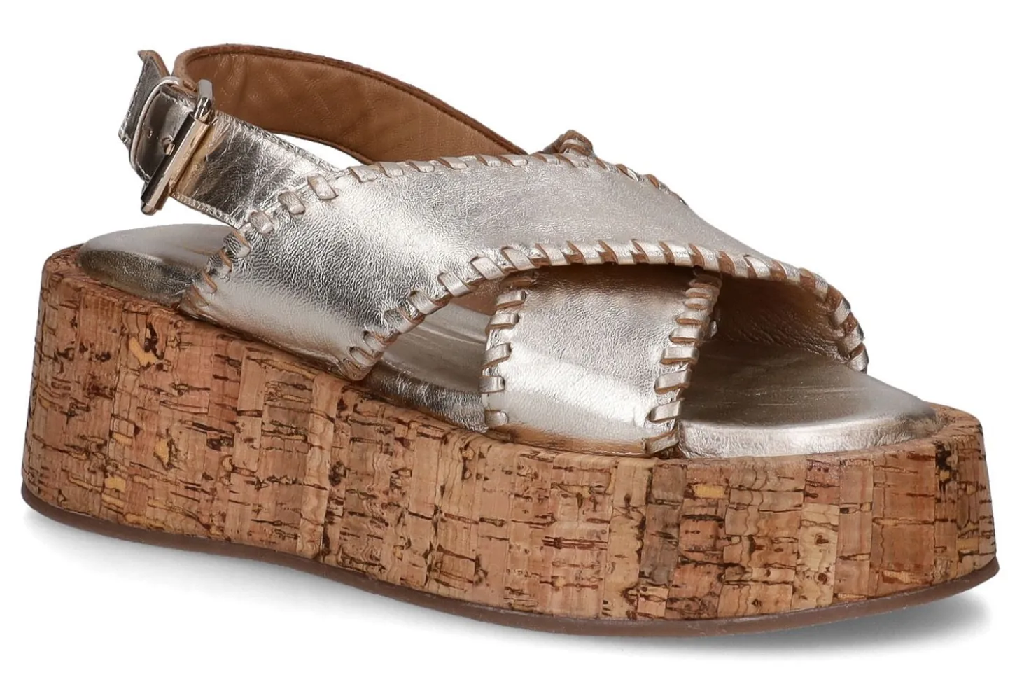 Sandalen met sleehak SWEET LEMON