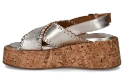 Sandalen met sleehak SWEET LEMON