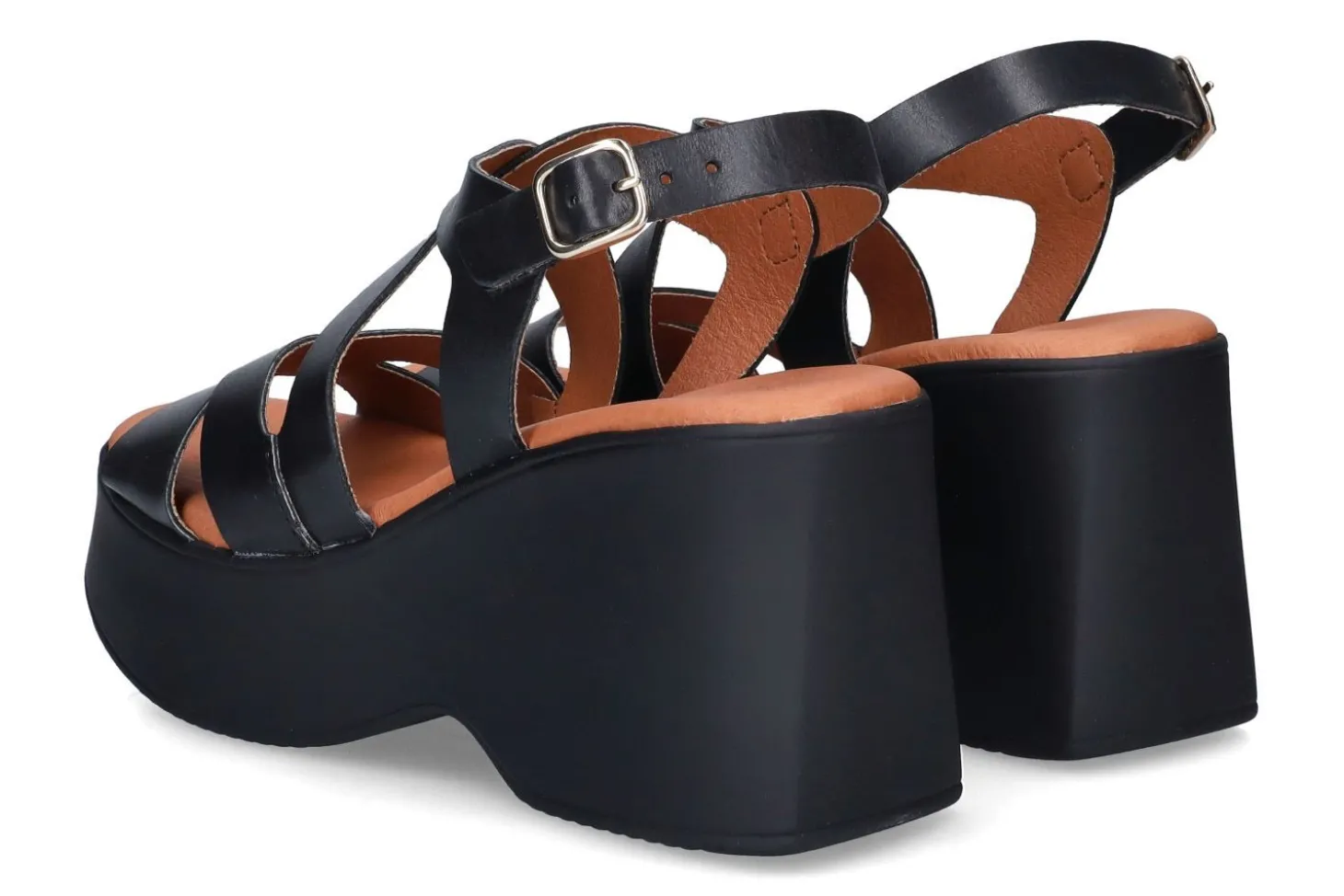 Sandalen met sleehak SWEET LEMON