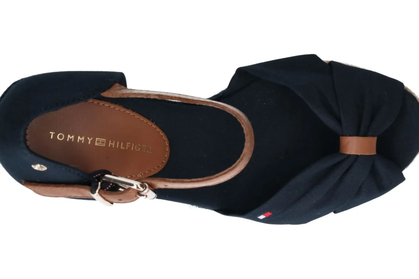 Sandalen met sleehak TOMMY HILFIGER