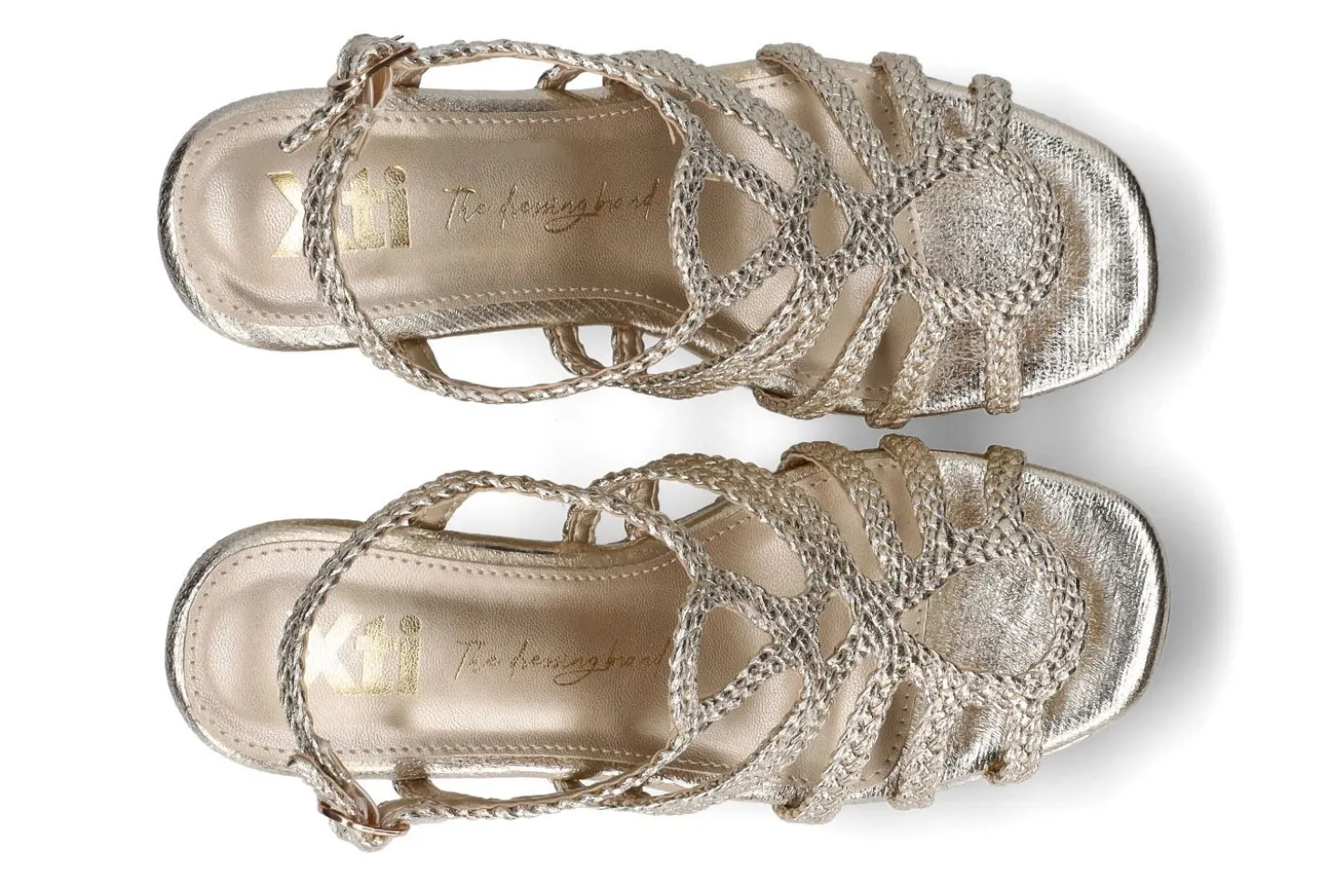 Sandalen met sleehak XTI